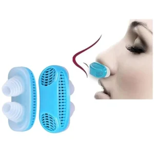 2-in-1 Anti-Snore Air Purifier & Nose Breathing Clip – Snoring Relief Device for Better Sleep (1 Piece)