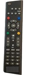 RELEG 3206 Remote Control Compatible for Reliance Reconnect LCD/LED TVs Exact Replacement Remote, Black (Match with Original)