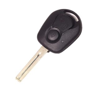 Remote Replacement Key Shell Compatible for Mahindra, SsangYong, and Rexton Cars | 2 Button Flip Key Housing Case (Only Shell, No Electronics).