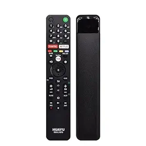 Remote Control Compatible for Sone Smart OLED 4K TVs HRM1796/H42106070467 Replacement for RM-ED, RMF-TX, RM-GA, RMT-TX Series Netflix & Google Play Hotkeys Black
