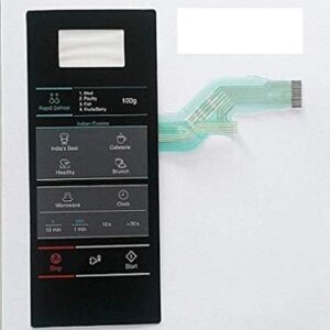 Samsang Microwave Oven Membrane Touch Keypad, Compatible with MW73AD MW-73AD Model, Black
