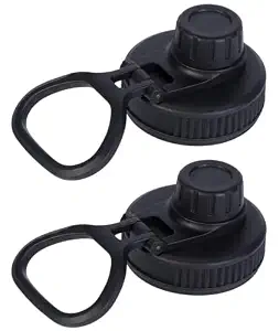 Two piece universal Replacement Bottle Lid for 600ml & 900ml Insulated Water Bottles | Leak-Proof BPA-Free Spare Cap | Durable Secure Fit Plastic Lid