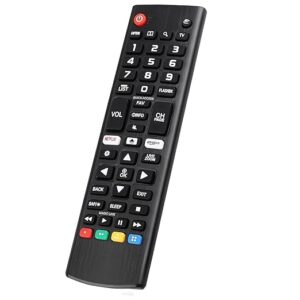 Remote Control Compatible with LG Smart TV 2019 UM/SM Series – AKB75675301 AKB75675304 – Works with Netflix & Prime Video – No Setup Needed – Replacement Fernbedienung Controller.