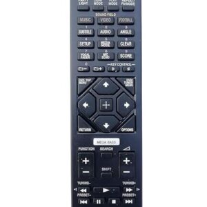 RMT-AM120U Remote Control Compatible with Sone SHAKE-X10/X10D/X30/X30D/X70/X70D, MHC-GT4D, V44D, V50D, SA-WGT4D, SS-GT4DB Multimedia Speaker Systems Replacement Controller.