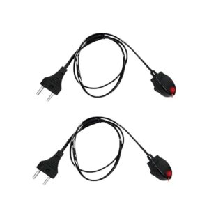 Electric Hot Water Bag Charger Cable, Quick Charging, Heating Bag Charger Cable Only Black