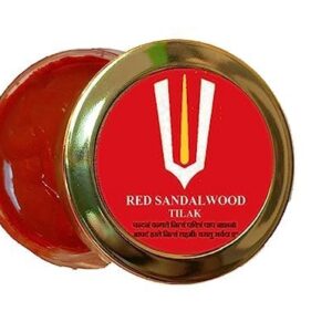 AG Future Red (Lal) Chandan Tilak Prepared with Pure & Precious Sandalwood