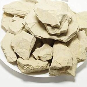 Pure and Natural Multani Mitti Stone – 1kg | Natural Fuller’s Earth Clay for Face, Skin & Hair Care | Chemical-Free Skincare Remedy.
