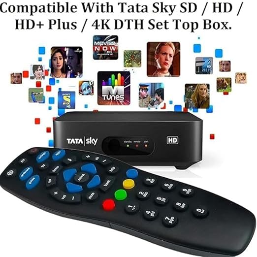 Universal Remote Control for TTA Sky HD & SD Set-Top Box, Compatible with All TVs - Image 3