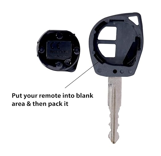 Key Replacement Shell(Fob) with TPU Key Protection Cover Compatible for Maruti Suzuki Baleno,Brezza,Celerio,Ciaz,New Ertiga,Swift,Dezire,S-Presso,S-Cross,Xl6 Etc - Image 4