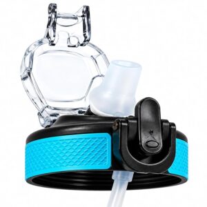 Motivational Time Marker Drinking Water Bottle cap for 1 Litre plastic bottle (bottle not included) pack of 1 multicolour
