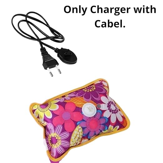 Electric Hot Water Bag Charger Cable, Quick Charging, Heating Bag Charger Cable Only Black - Image 4