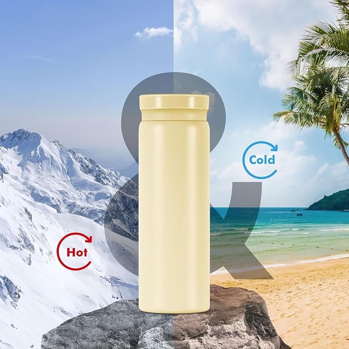 Replacement Lid for Vacuum Insulated Water Bottle (200ml–300ml) | Leak-Proof BPA-Free Spare Cap | Compatible with 200ml, 260ml, 280ml & 300ml Stainless Steel Bottles | Ivory - Image 3