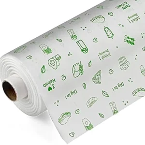 Flymaster 100% Food Grade Non-Stick Butter Paper Roll - 100m Parchment Paper for Roti Wrapping & Baking.