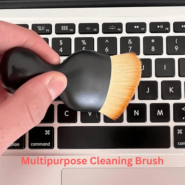 Flymaster Car Interior Cleaning Brush, Dashboard Brush, Soft Brush, Detailing Brush, Cabin Vents. Black - Image 4
