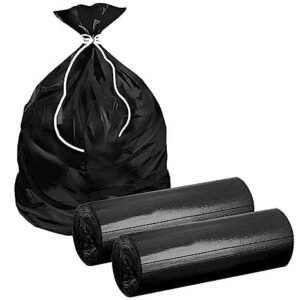 Garbage Bag - 60 Pieces (30 Pieces) 19 Inches X 21 Inches (Pack Of 2, Black, plastic)  (0)0 total reviews