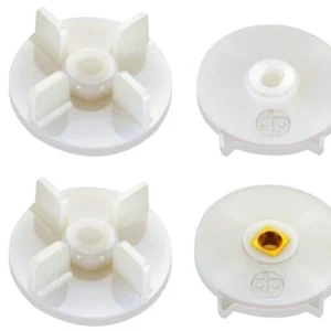 Mixer Grinder Motor Coupler + Jar Coupler Combo | Universal Fit for Preethi, Bajaj, Crompton & More | Pack of 4