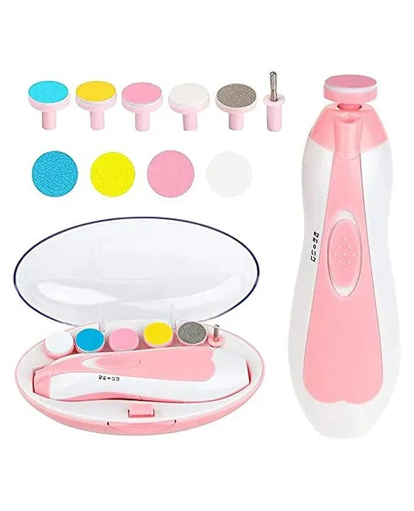 Nail Trimmers for New Born Babies, Baby Nails Cutter, Electric Kids Nail Grinder, Safe Nail Filer and Clippers for Newborn Or Toddler Toes and Fingernails with Light. - Image 5