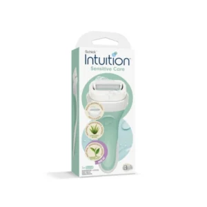 Schick Intuition Sensitive Care Razor | 1 Handle + 2 Refills